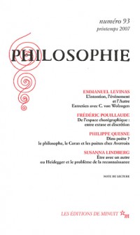 Philosophie 93 Printemps 2007