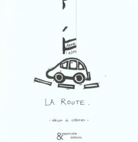 La route : Décor à colorier