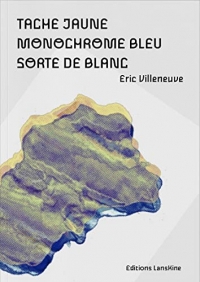 Tache jaune/Monochrome bleu/sorte de blanc