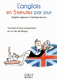 Petit Livre de - L'anglais en 5 minutes par jour