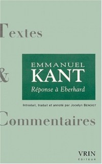 Réponse à Eberhard