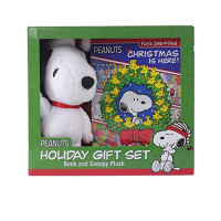 Peanuts: Christmas Is Here! Holiday Gift Set: Book and Snoopy Plush