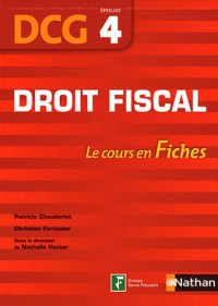 DROIT FISCAL EPR 4 DCG FICHES