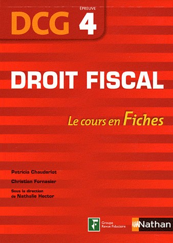 DROIT FISCAL EPR 4 DCG FICHES