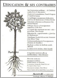 Agone, N° 29-30/2003 : L'éducation et ses contraires