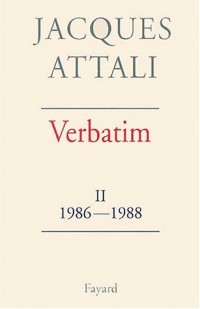 Verbatim : Tome 2, 1986-1988