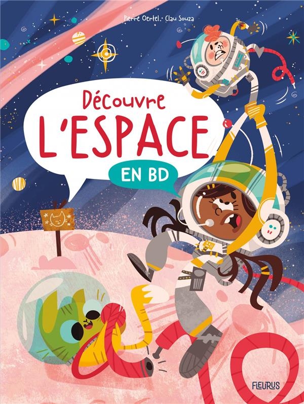 Découvre l'espace en BD