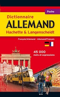Dictionnaire Poche Hachette Langenscheidt - Bilingue Allemand