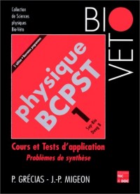 Chimie BCPST1. Cours et tests d'application, 5ème édition