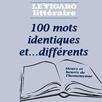 PLV de 5 exemplaires du guide des 100 mots identiques et...différents