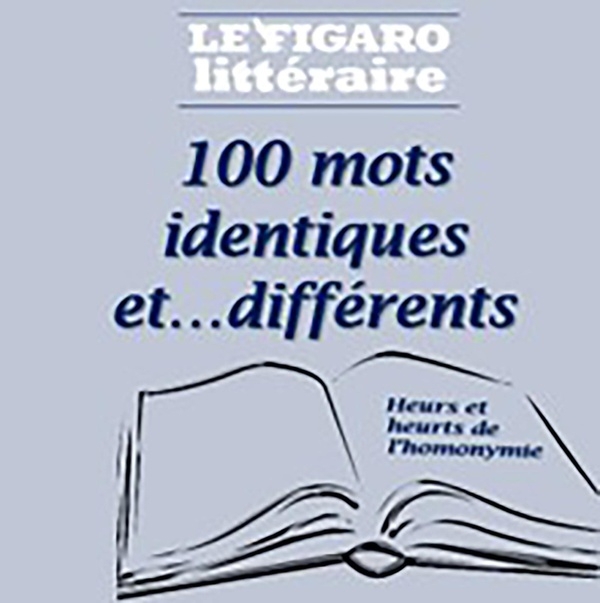 PLV de 5 exemplaires du guide des 100 mots identiques et...différents