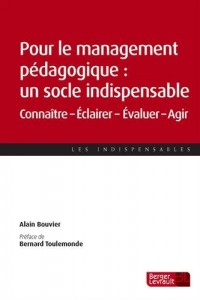 Pour le management pédagogique: un socle indispensable