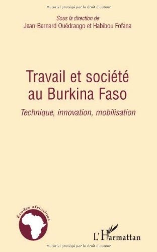 Travail et société au Burkina Faso : Technique, innovation, mobilisation