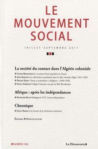 La société du contact dans l'Algérie coloniale