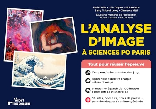 L’analyse d’image à Sciences Po Paris: Conseils et entraînement intensif - 100 images commentées et analysées