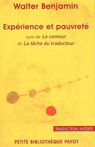 Expérience et pauvreté