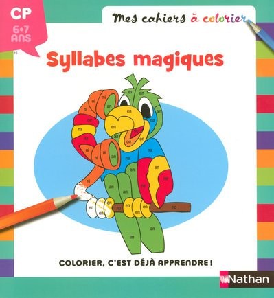 MES CAHIERS A COLORIER SYLLABE