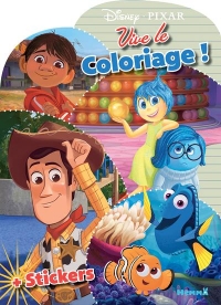 Disney Pixar - Vive le Coloriage ! (Woody, Nemo, Vice-Versa)