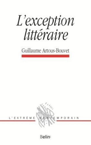 L'exception littéraire