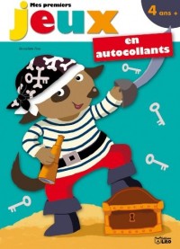 Mes premiers jeux en autocollants : Pirate - Dès 3 ans