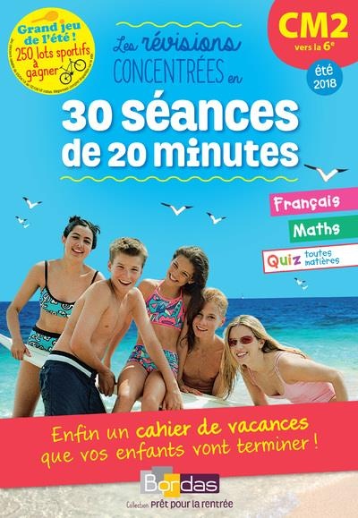 Prêt pour la rentrée! CM2 vers la 6e- Cahier de vacances