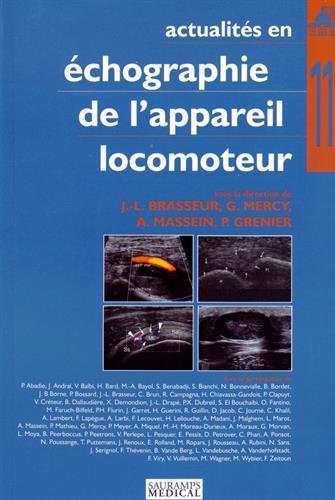 Actualités en échographie de l'appareil locomoteur : Tome 11