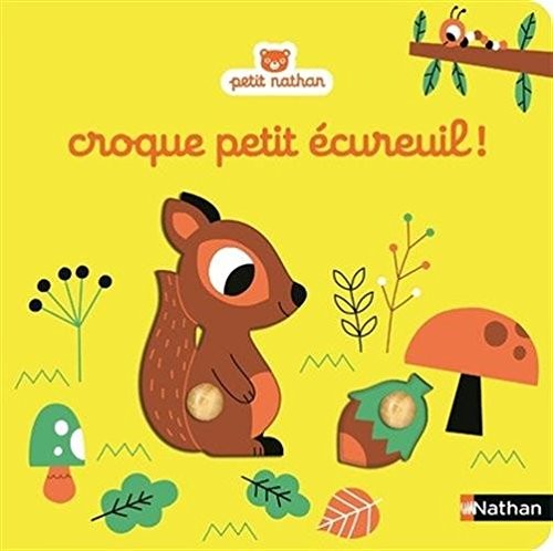 Croque petit écureuil ! - Livre puzzle à encastrement - Dès 6 mois