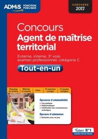 Concours Agent de maîtrise territorial - Tout-en-un - Catégorie C - Concours 2017
