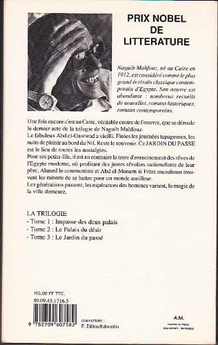 Le jardin du passé