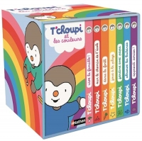 Ma petite bibliothèque T'choupi : 7 histoires pour découvrir les couleurs - dès 2 ans