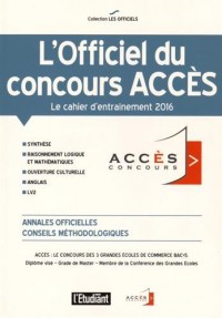 L'Officiel du concours Accès 2016