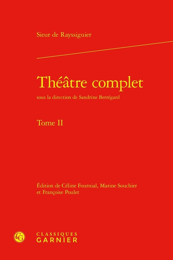 THÉATRE COMPLET. TOME II