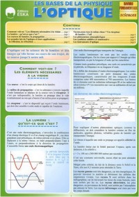 Les bases de la physique : L'Optique