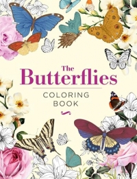 The Butterflies Coloring Book: Hardback Gift Edition