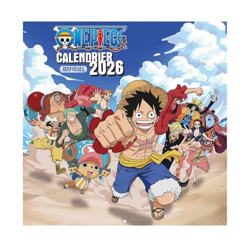 Mon calendrier officiel - One Piece 2026 (de sept. 2025 à déc. 2026)