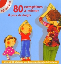 80 Comptines à mimer & jeux de doigts (1CD audio)