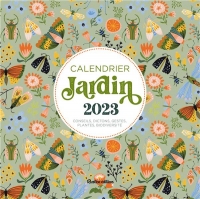 Calendrier mural jardin 2023