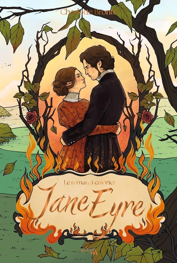 Jane Eyre: Le roman à colorier