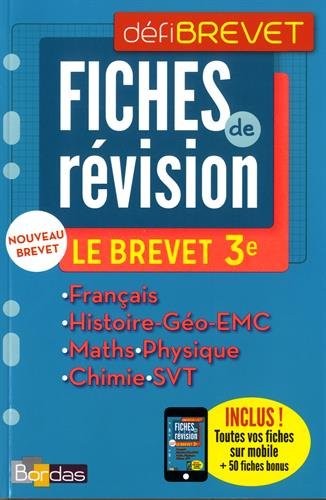 DéfiBrevet compilation Fiches de Révision Brevet