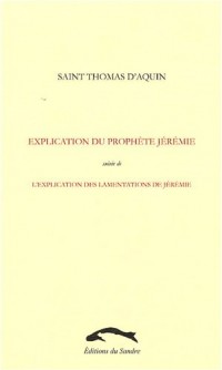 Explication du prophète Jérémie