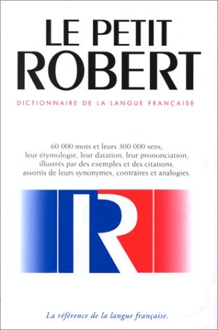Le nouveau Petit Robert : dictionnaire...