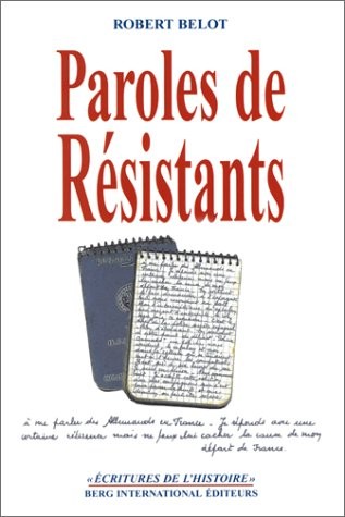 Paroles de Résistants