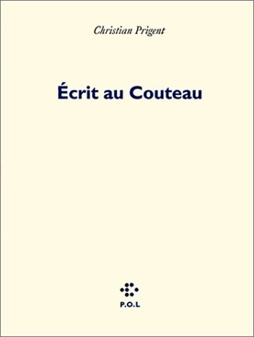 Écrit au Couteau