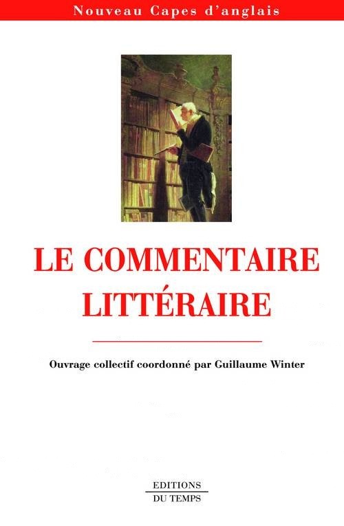 Commentaire de textes littéraires