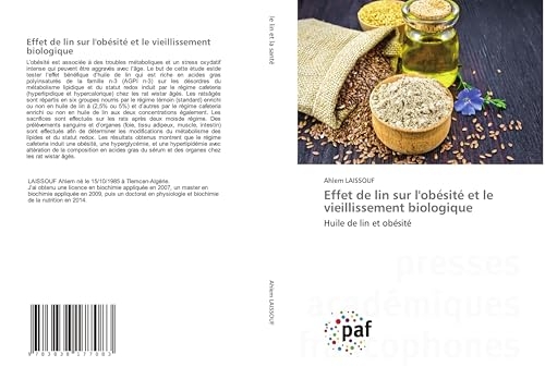 Effet de lin sur l'obésité et le vieillissement biologique