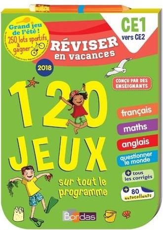Réviser en vacances CE1 vers CE2- Cahier de vacances