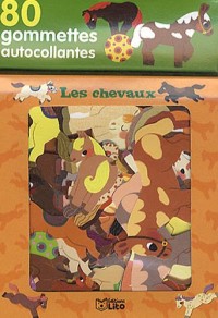 Ma boite a gommettes : les chevaux - De 3 à 5 ans