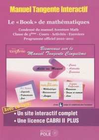 Manuel Tangente : Le premier manuel scolaire interactif