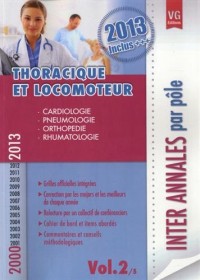 Thoracique et locomoteur : 2000-2013