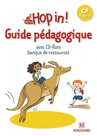 New Hop In! Anglais CP (2021) - Banque de ressources sur CD-Rom avec guide pédagogique papier (2021)